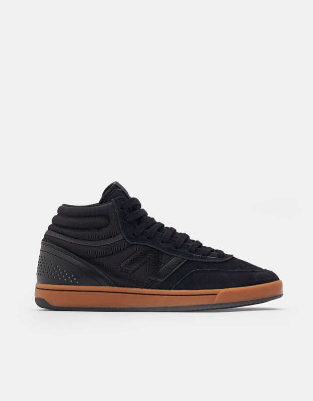 New Balance Numeric 440 V2 High Skate Shoes - Black/Gum