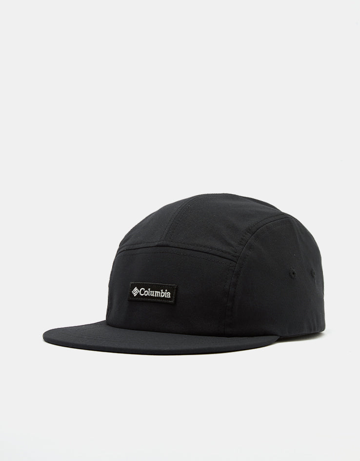Columbia Creek Side™ 5 Panel Cap - Black