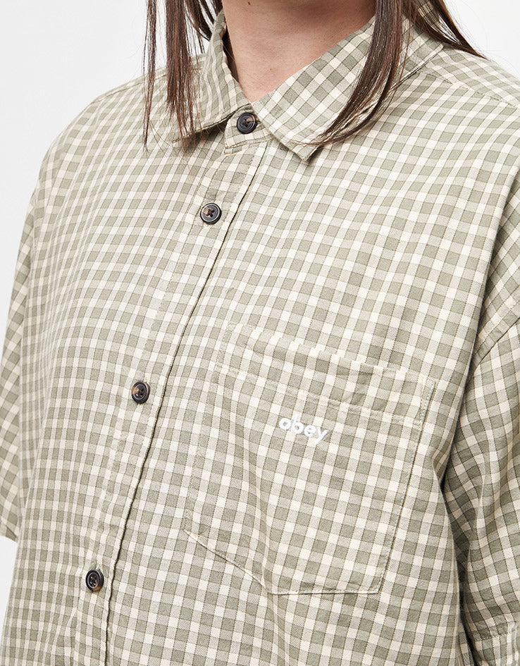 Obey Bigwig Otis Woven S/S Shirt - Birch Multi – Route One