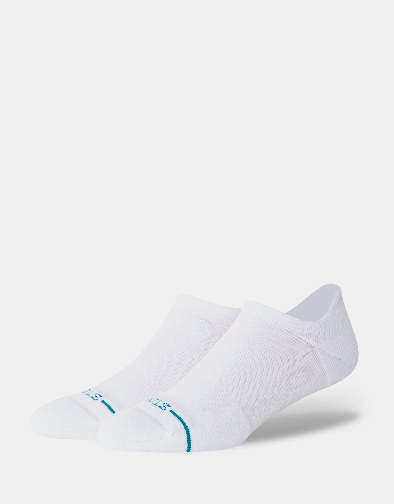 Stance Icon No Show Socks White