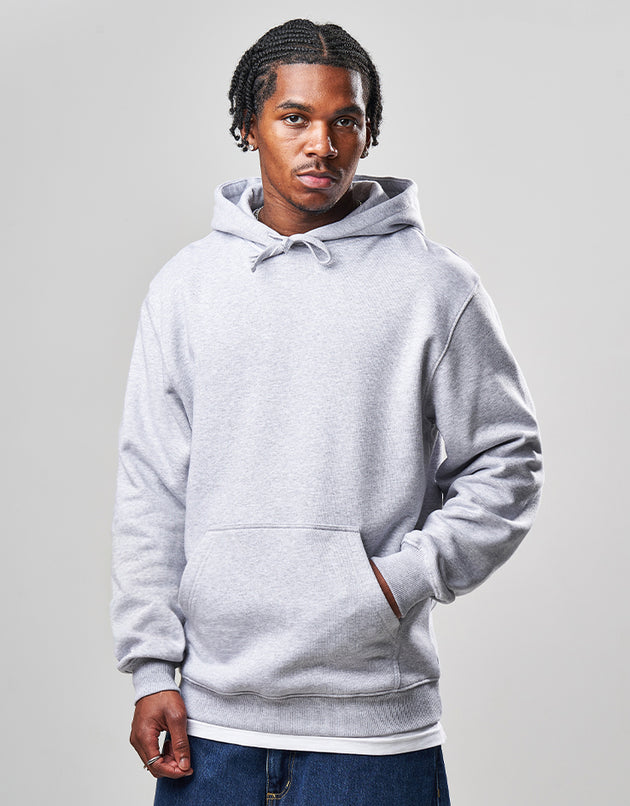 Route One Heavyweight Pullover Hoodie (400gsm) - Heather Grey