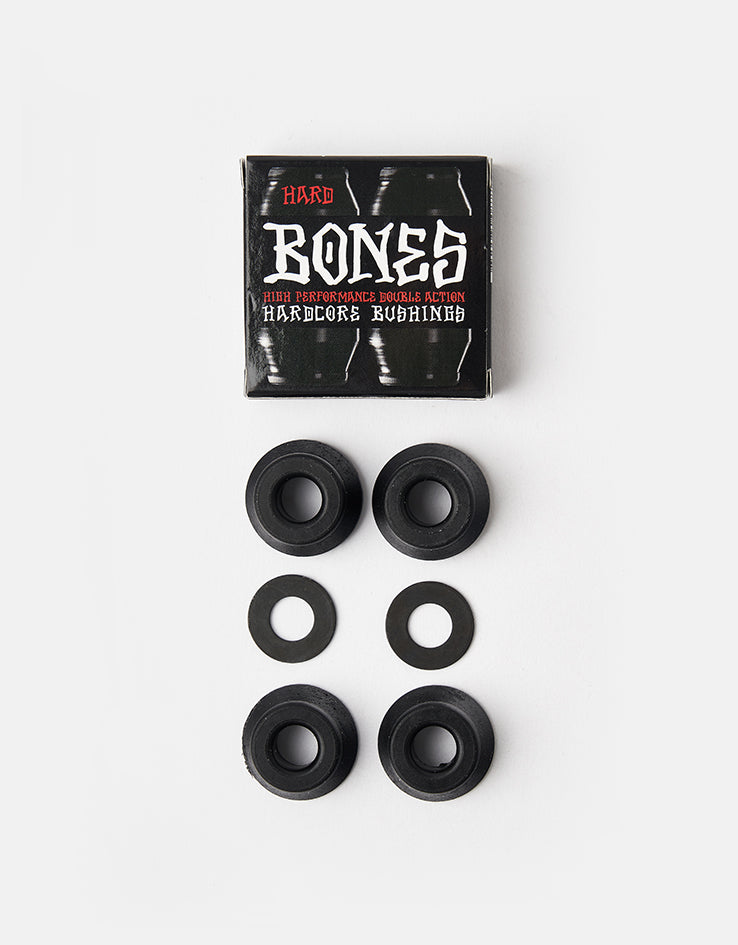 Wakesurf Board Bones Hardcore Conical Bushings 4pk - Black