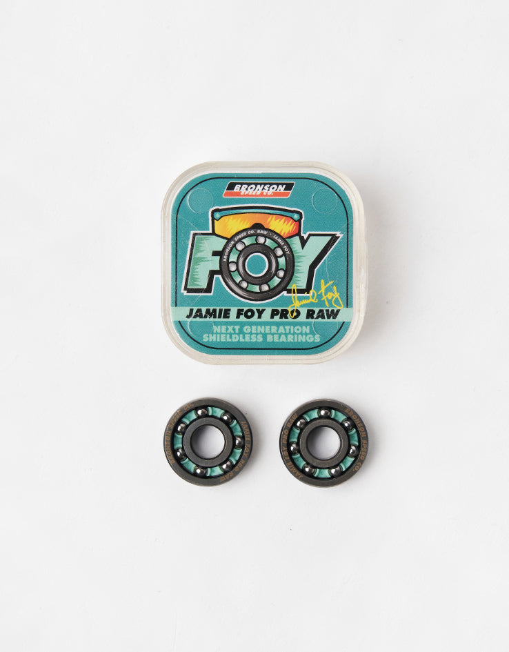 Jamie Foy Bearings Bronson Speed Co Jamie Foy Pro Raw Skateboard