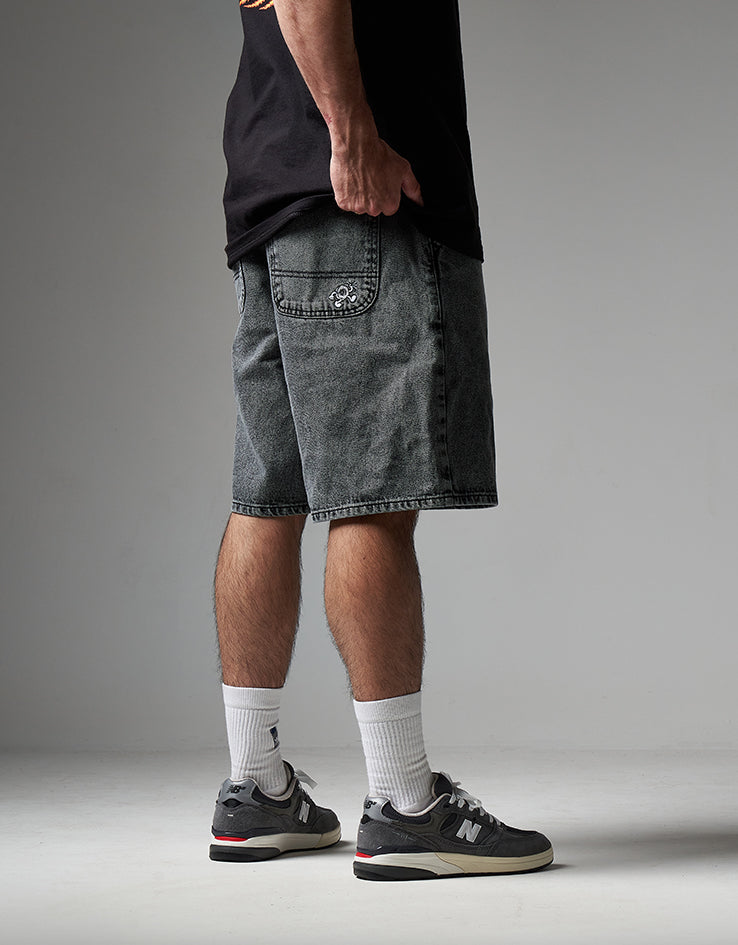 Route One Super Baggy Jorts | Slate Grey