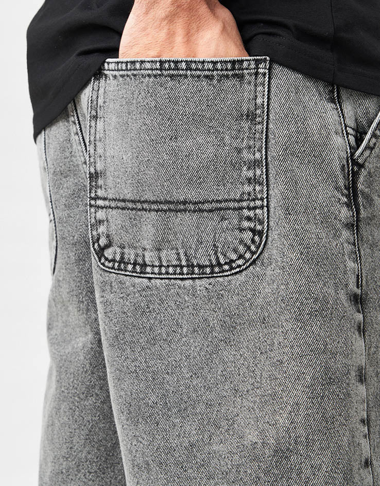 Route One Super Baggy Jorts | Slate Grey