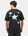 April Stars T-Shirt - Black