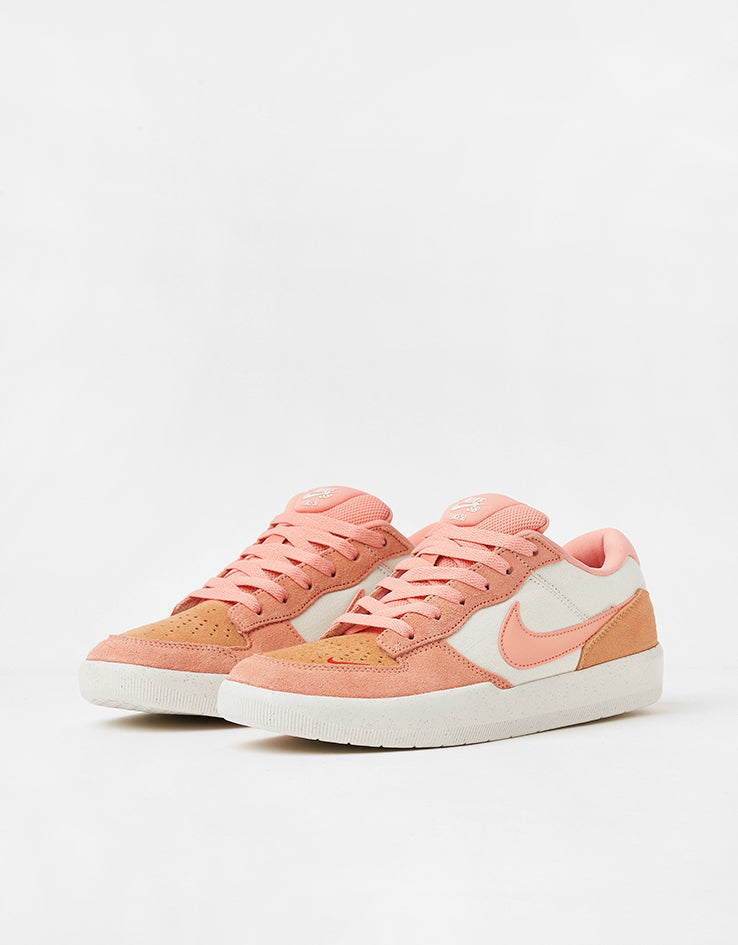 Nike SB Force 58 Skate Shoes - Pale Ivory/Apricot Agate-Copper Moon