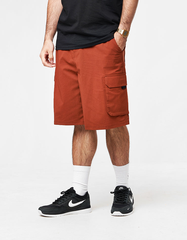red nike sb shorts