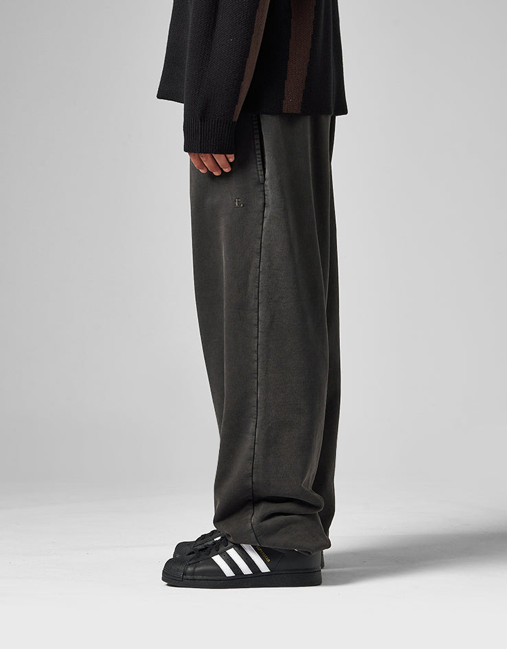 Route One Super Baggy Sweatpant - Brown (Acid Wash)