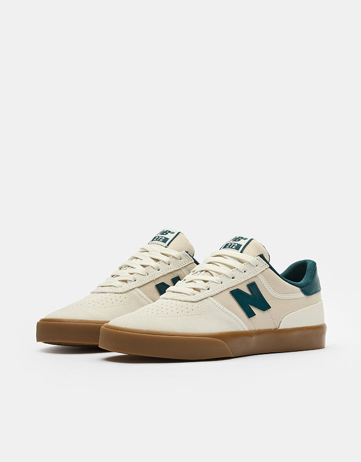 New Balance Numeric 272 Skate Shoes - Sea Salt/Teal