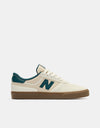 New Balance Numeric 272 Skate Shoes - Sea Salt/Teal