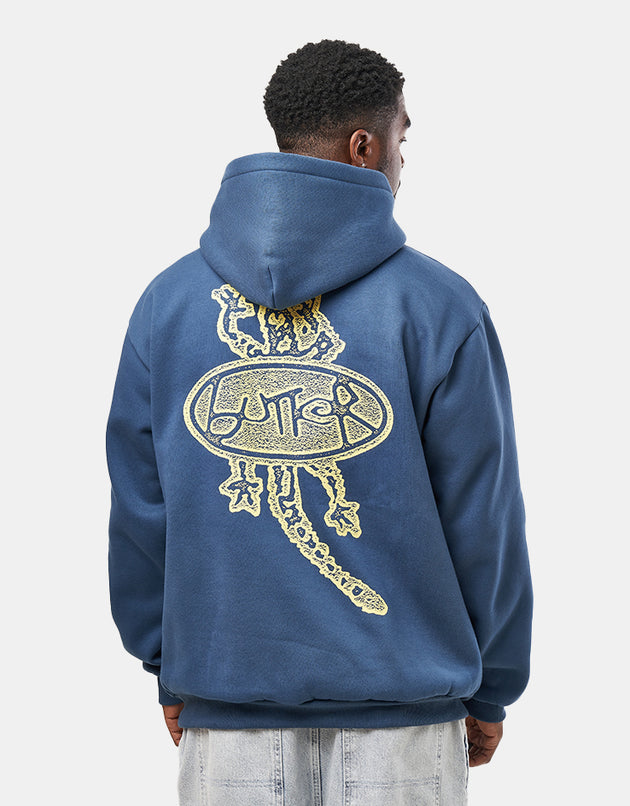 Butter Goods Wipeout Pullover Hoodie - Ocean