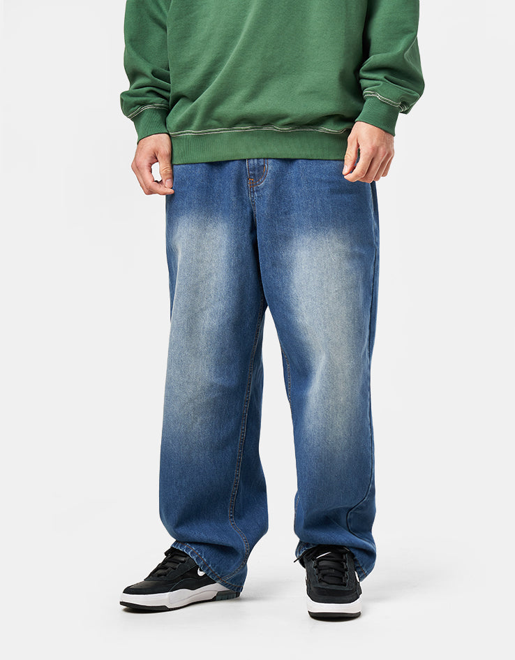 Butter Goods Encounter Denim Jean - Washed Slub Blue – Route One