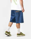 Butter Goods Encounter Denim Short - Washed Slub Blue
