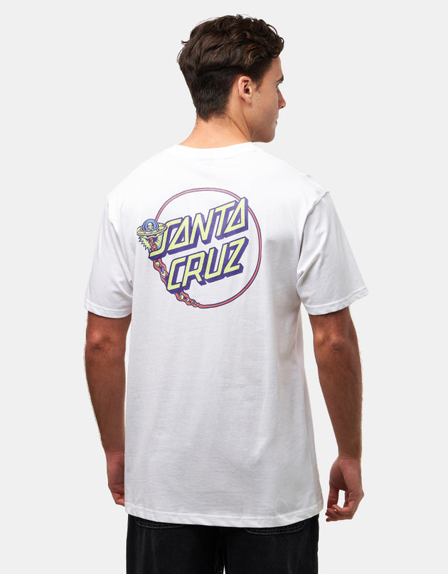 Santa Cruz Winkowski UFO Dot T-Shirt - White