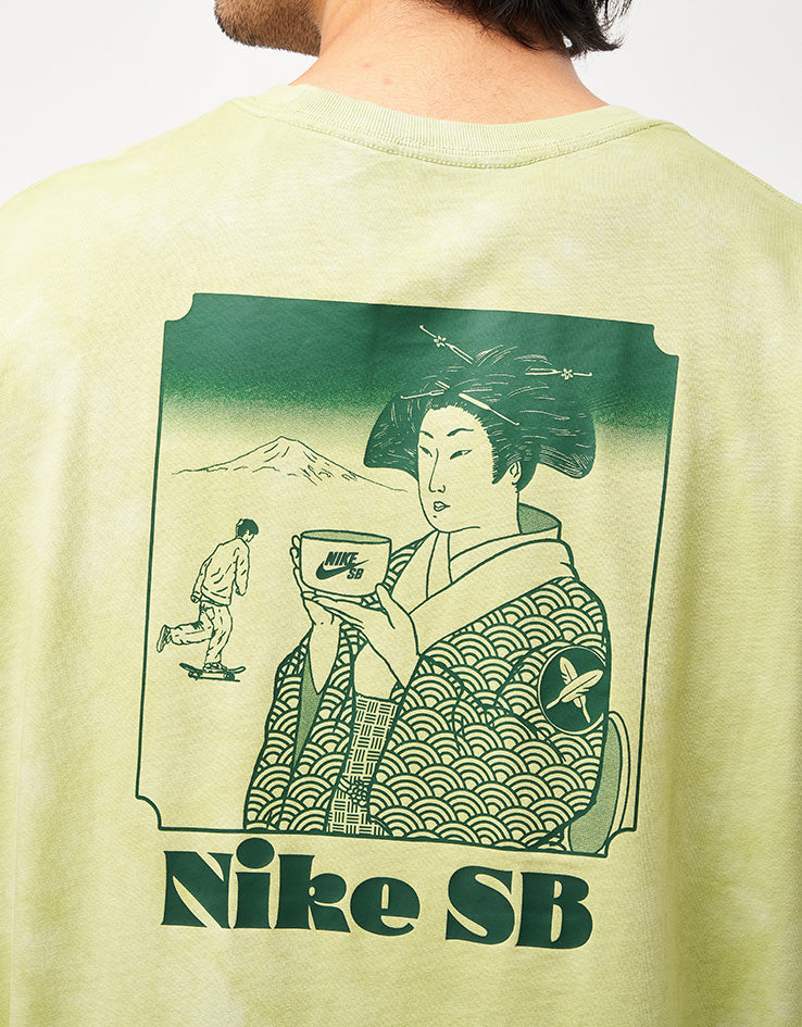 Nike SB Yuto Skate T-Shirt - Olive Aura