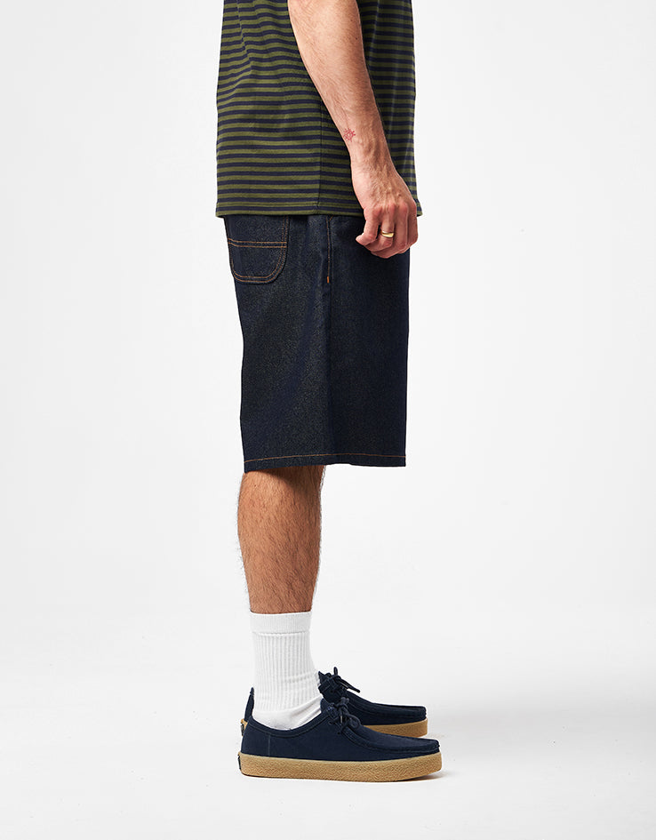 Route One Super Baggy Jorts - Raw Denim