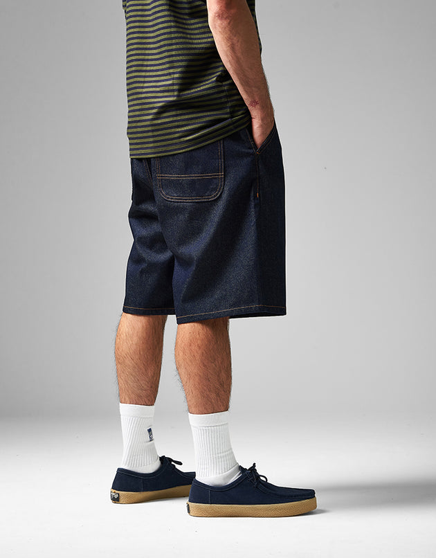 Route One Super Baggy Jorts - Raw Denim