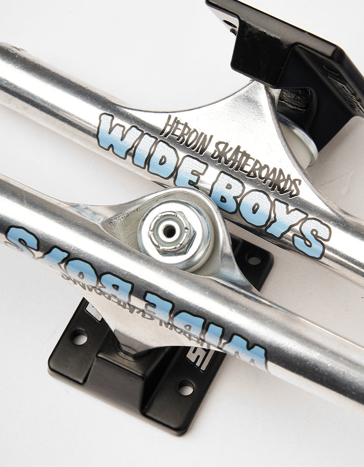 Slappy x Heroin ST1 Hollow Wide Boy Skateboard Trucks (Pair