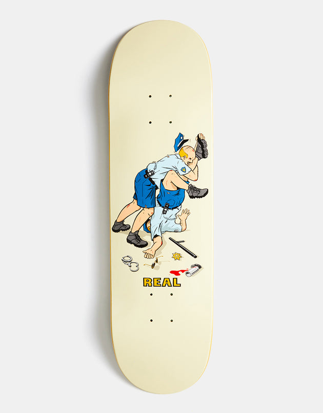 Real Double Duty Security Skateboard Deck - 8.5"