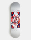 Real Nicole Queen of Hearts 'TWIN NOSE' Skateboard Deck - 8"