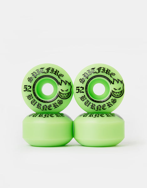 Spitfire Burners Green 99d Skateboard Wheels - 52mm – Route One