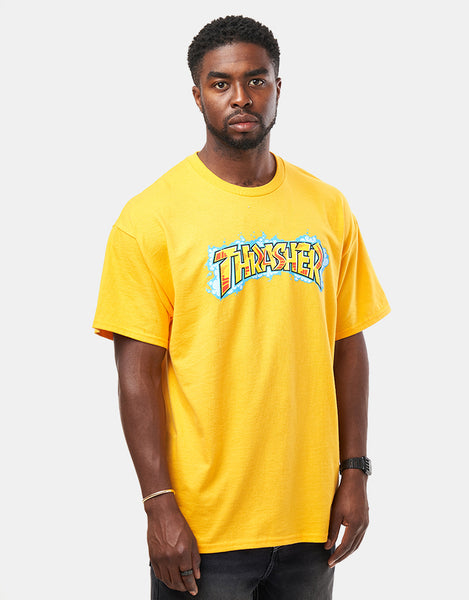 Thrasher Graff T-Shirt - Gold – Route One