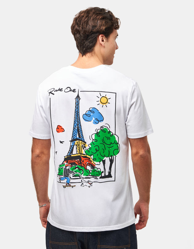Route One Champ Organic T-Shirt - White