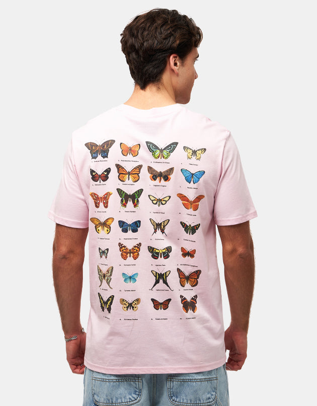Route One Flutter Organic T-Shirt - Cotton Pink