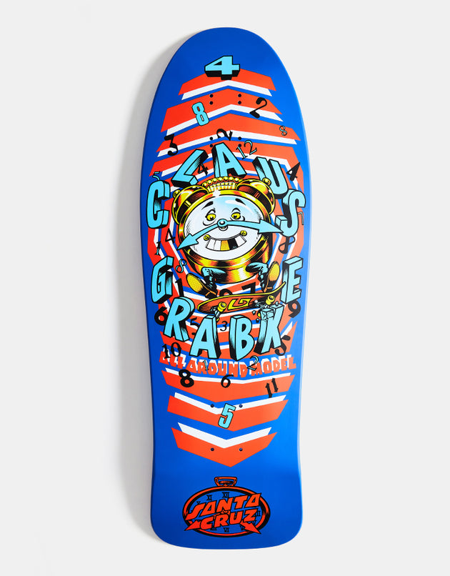 Santa Cruz Grabke All Around Reissue Skateboard Deck - 9.89"