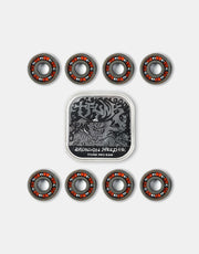Bronson Speed Co. T-Funk Pro RAW Shieldless Skateboard Bearings