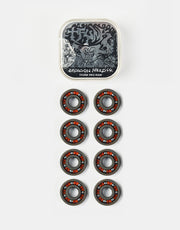 Bronson Speed Co. T-Funk Pro RAW Shieldless Skateboard Bearings
