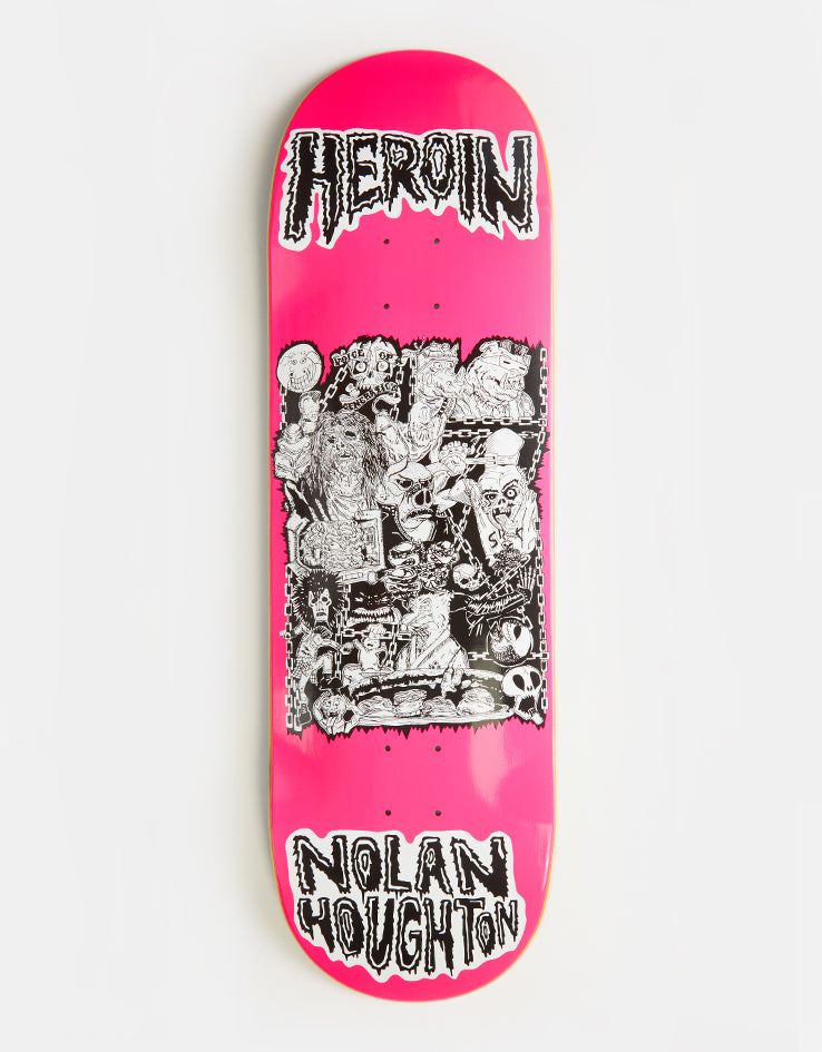 Heroin Nolan Allegory of Fear Skateboard Deck - 9.5” – Route One