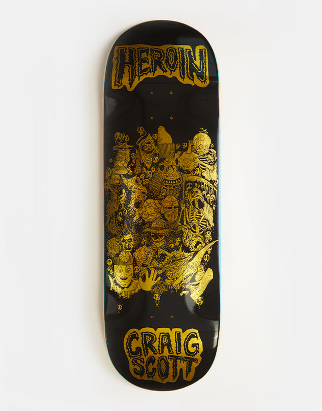 Heroin Craig Questions Allegory of Fear Skateboard Deck - 10”