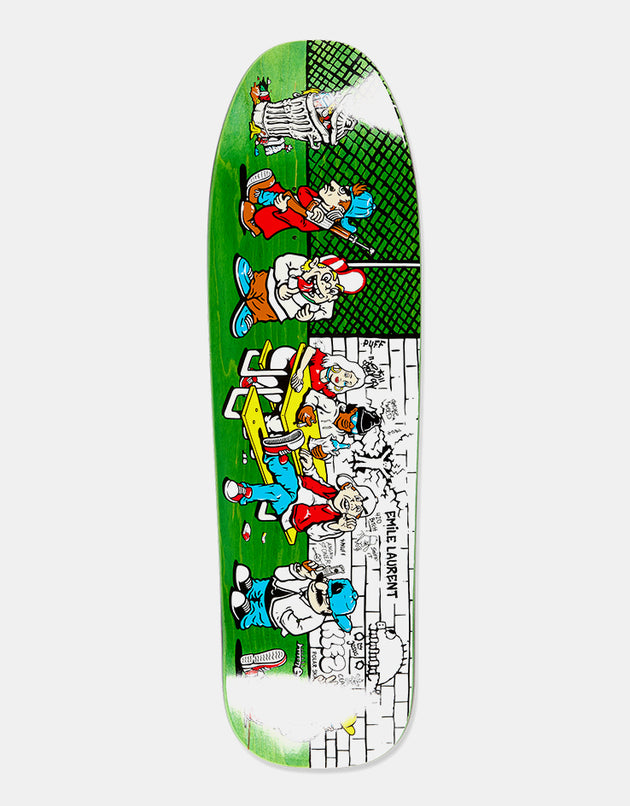 Polar Emile High School 'D1' Skateboard Deck - 9.25"