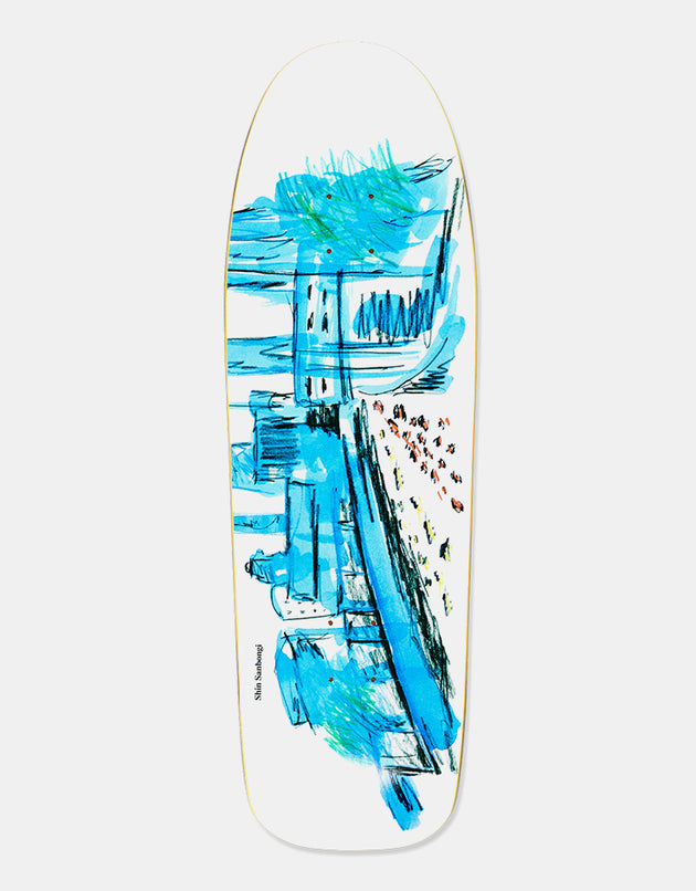 Polar Sanbongi Shin City 'DANE 1' Skateboard Deck - 9.75"