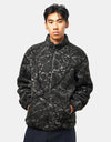 Route One Sharwa Fleece - Tree Camo (Black)