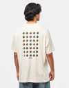 adidas Trefoil Shadow T-Shirt - Wonder White/Rustic Orange