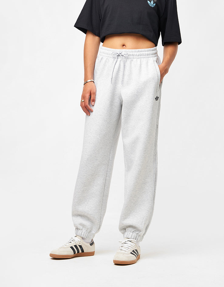 adidas Tech Fleece Pant - Light Grey Heather/Black – Route One