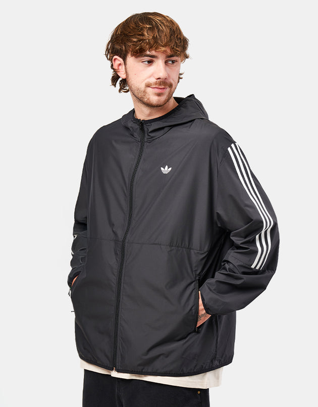 adidas Windbreaker Jacket - Black/White