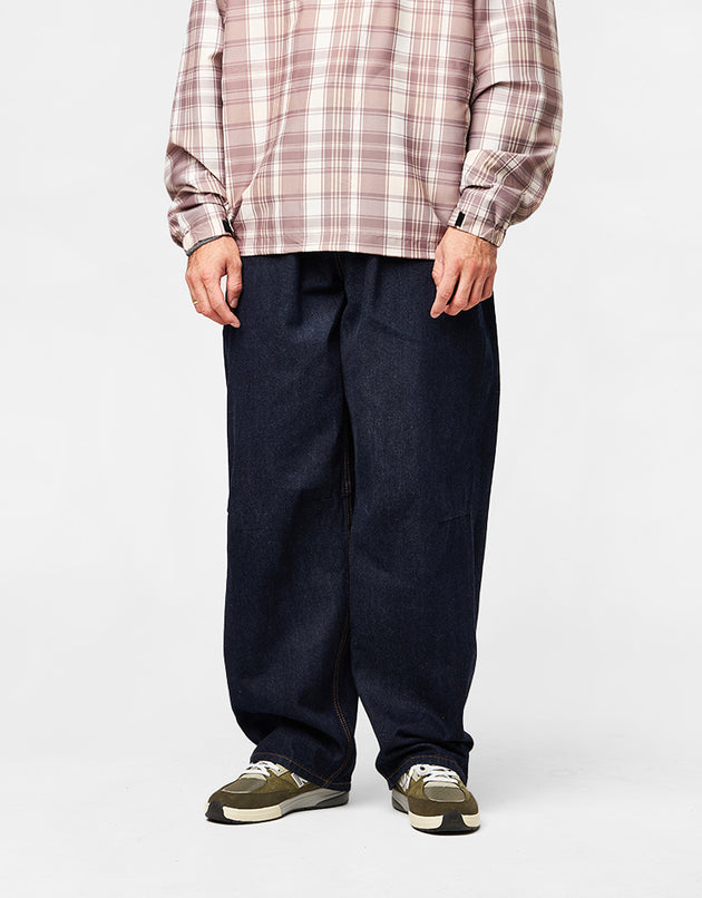 Butter Goods Wide Cut Denim Jeans - Selvedge Blue