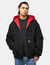 Carhartt WIP 50 Years Anniversary Reversible OG Active Jacket Canvas - Black/USA Red (Rinsed)