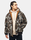 Carhartt WIP 50 Years Anniversary Reversible OG Active Jacket Canvas - Hamilton Brown/Camo Tree Bark (Rinsed)