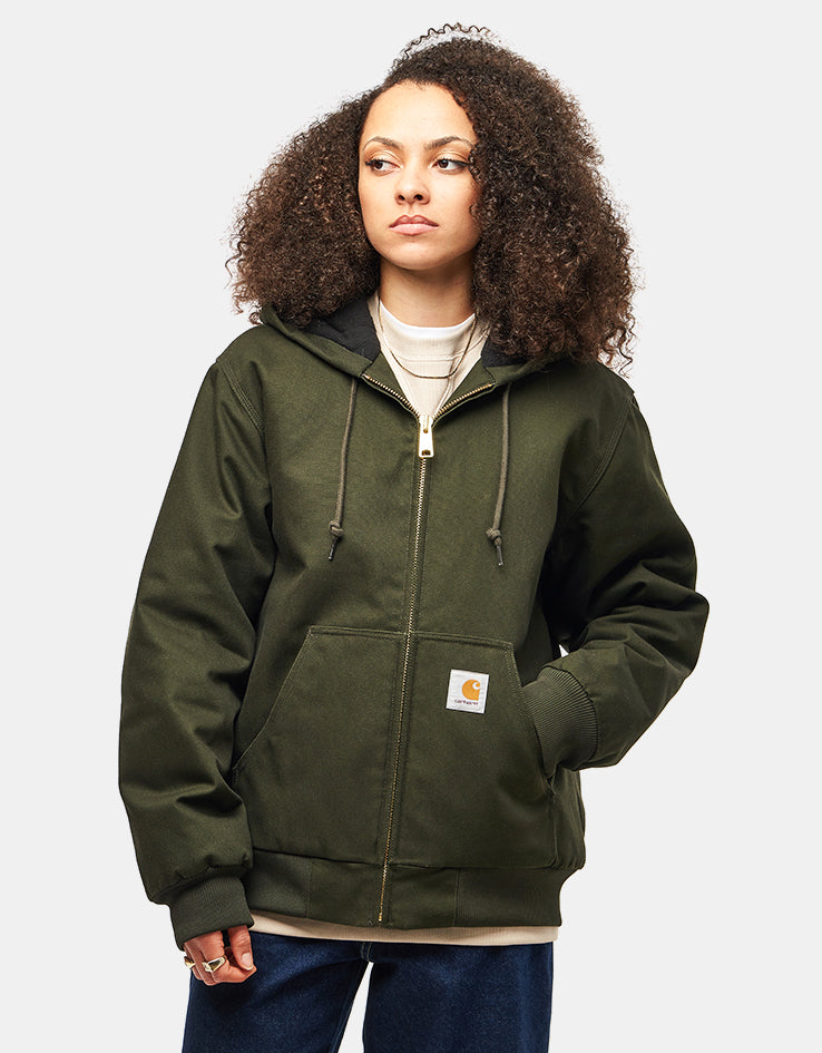 Carhartt WIP Active Jacket - Olive 'Rigid' (Winter) – Route One