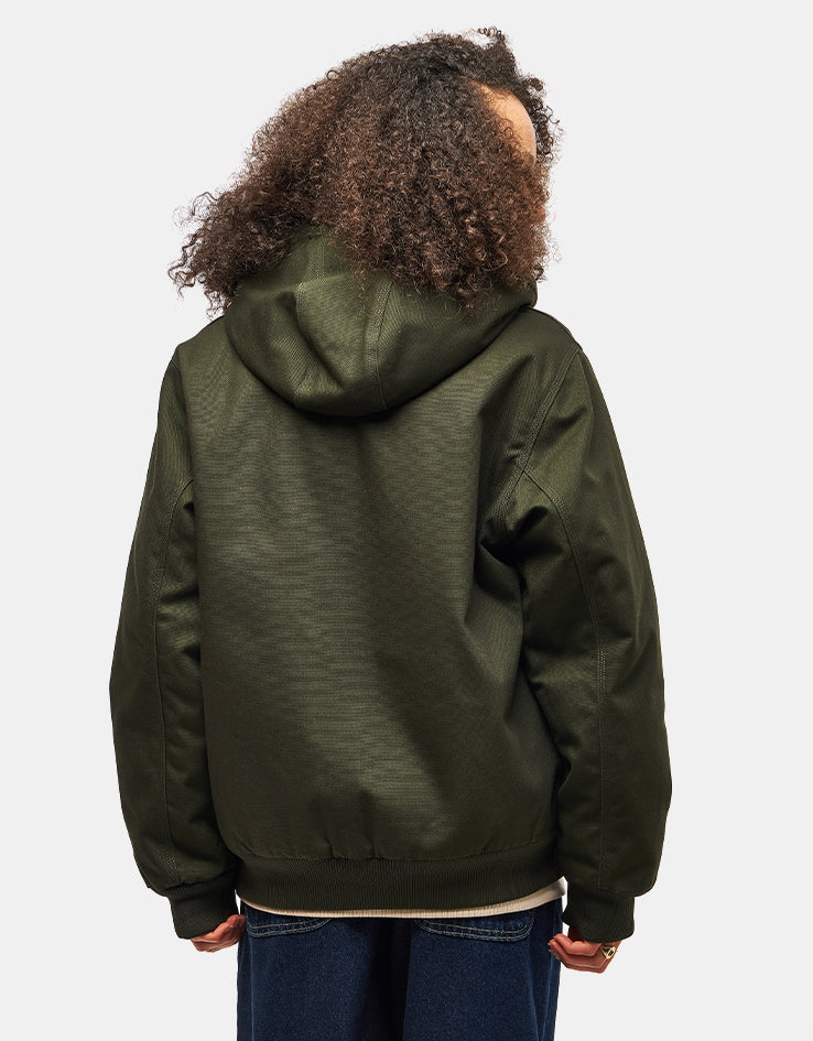 Carhartt WIP Active Jacket - Olive 'Rigid' (Winter) – Route One Carhartt WIP Active Jacket - Olive 'Rigid' (Winter) – Route One