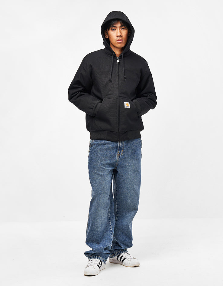 Carhartt WIP Active Jacket - Black 'Rigid' (Winter) – Route One