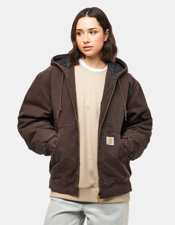 Carhartt WIP OG Active Jacket - Tobacco 'Stone Canvas' (Winter)