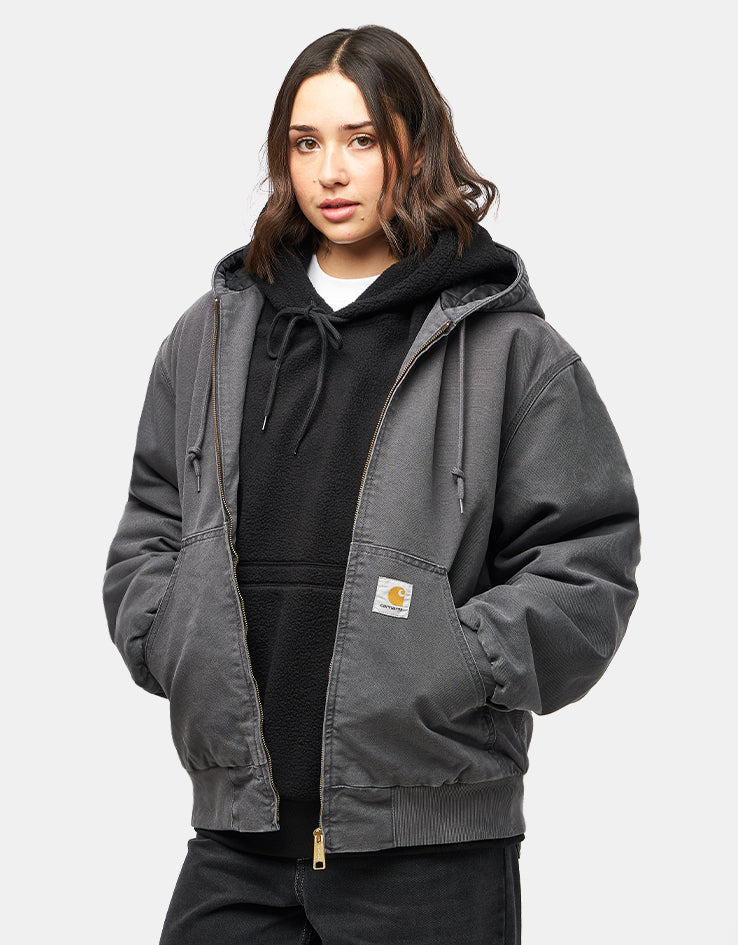 Carhartt WIP OG Active Jacket - Graphite 'Stone Canvas' (Winter)