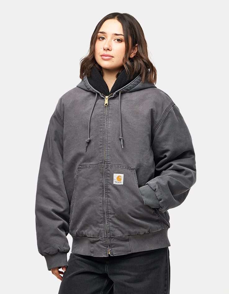 Carhartt WIP OG Active Jacket - Graphite 'Stone Canvas' (Winter
