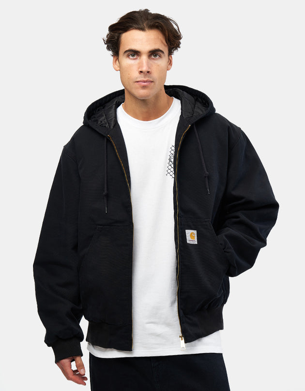 Carhartt WIP OG Active Jacket - Black 'Stone Canvas' (Winter)
